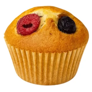 Muffin fruit rouge