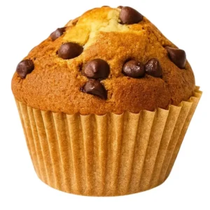 Muffin pépite de chocolat