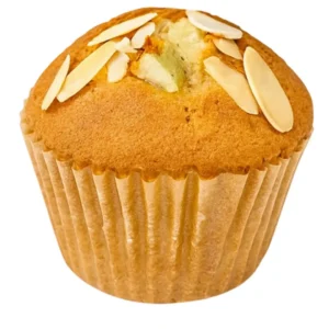 Muffin poire amande et fleur d'oranger
