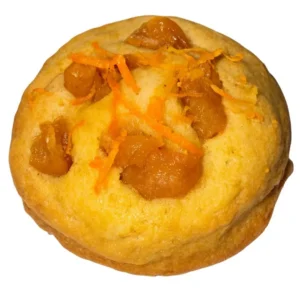 Cookie abricot fleur d’oranger et zeste d’orange