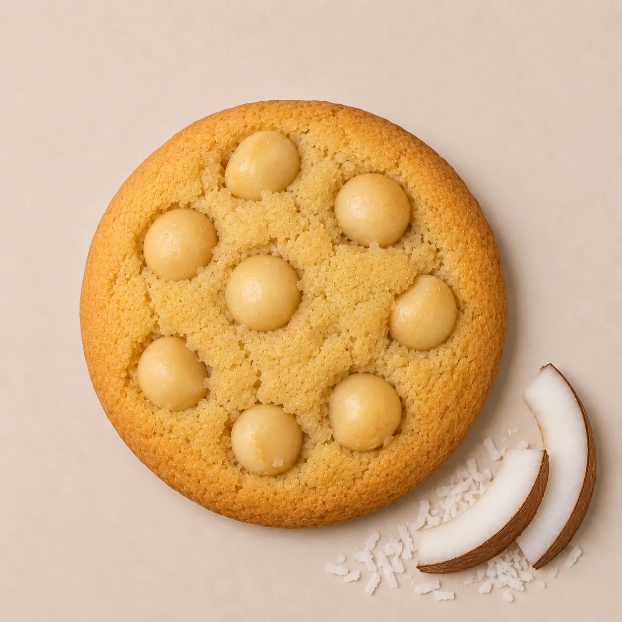 Cookie Noix de Coco & Noix de Macadamia
